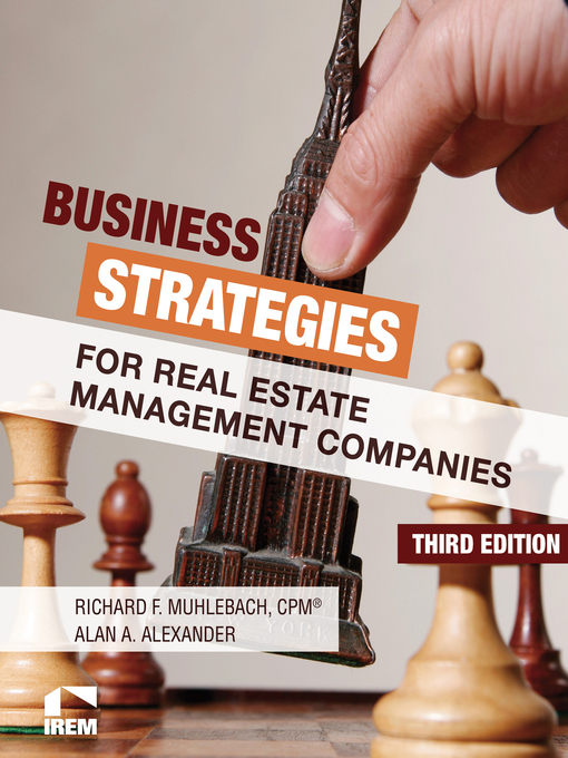Title details for Business Strategies for Real Estate Management Companies by Richard F. Muhlebach - Available
